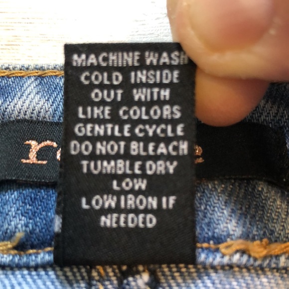 “Refuge” brand, Button-front, seamed denim mini skirt -juniors size L - Picture 12 of 15